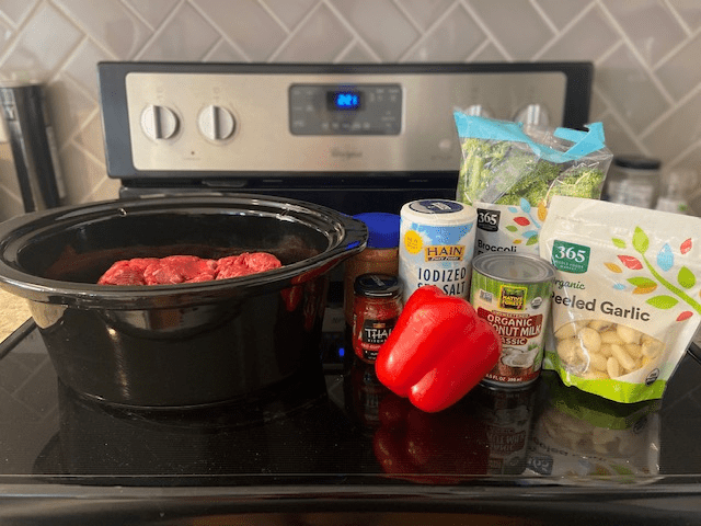Beef and Broccoli Red Curry